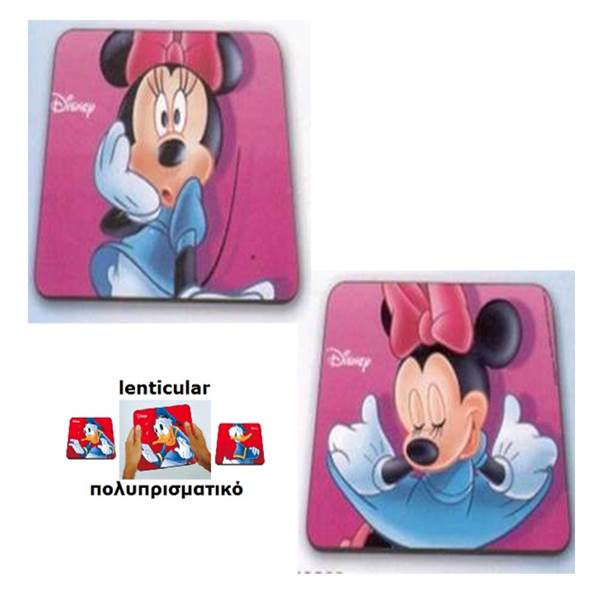 701-0001d LENTICULAR MOUSE PAD MINNIE MOUSE