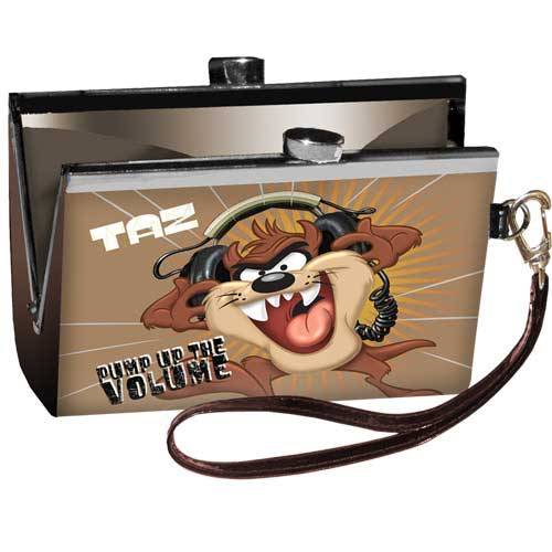 811-0075 WALLET TAZ MUSIC ACTION