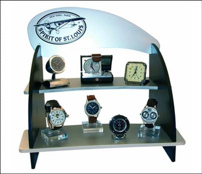 809-0071 SOSL EMPTY TIME PIECE WOOD DISPLAY