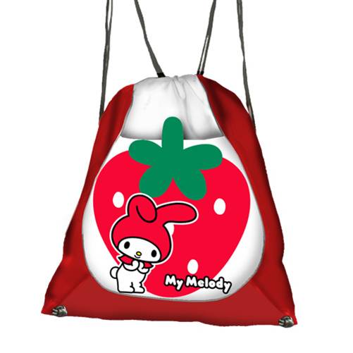 811-0387 POUCH BACKPACK MY MELODY (HELLO KITTY)