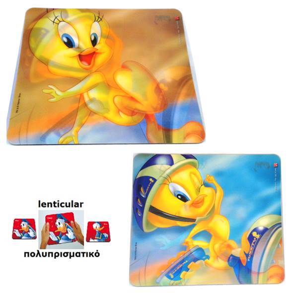 701-0007 LENTICULAR MOUSE PAD TWEETY