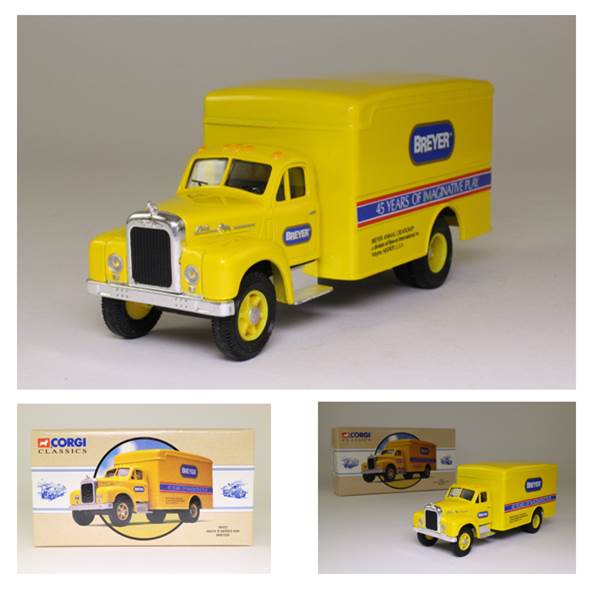 301-0301 ���������� AYTOKINHT� CORGI MACK B SERIES VAN BREYER