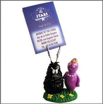 919-0027 DOUBLE MEMO CLIP BARBAPAPA Tropico Diffusion