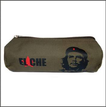 953-0037 NECESSAIRE PENCIL CASE KHAKI CHE GUEVARA (CANVAS)