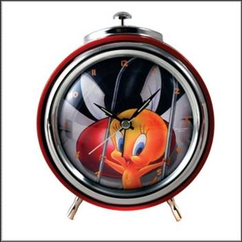 911-0021 RETRO ALARM CLOCK TWEETY