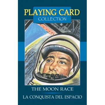 804-0024 COLLECTIBLE PLAYING CARD MOON RACE