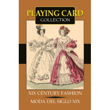 804-0081 COLLECTIBLE PLAYING CARD XIX CENTURY FASHION