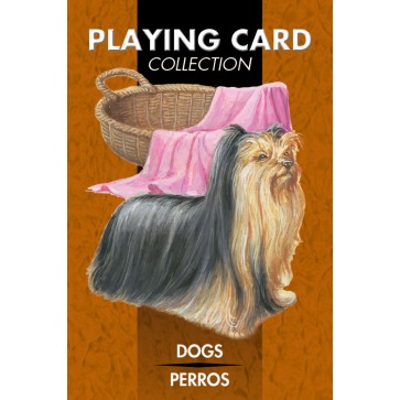 804-0293 COLLECTIBLE PLAYING CARD DOGS