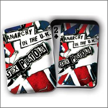965-0053 COLLECTIBLE PLAYING CARDS IN TIN BOX SEX PISTOLS