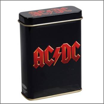 965-0065 METAL CIGARETTE TIN BOX AC/DC