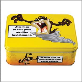 914-0065 METAL BOX TAZ THE TASMANIAN DEVIL (LOONEY TUNES)