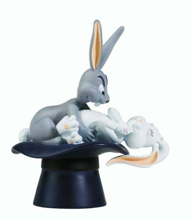 522-0066 STATUE RESIN MADE LAPIN SHOW