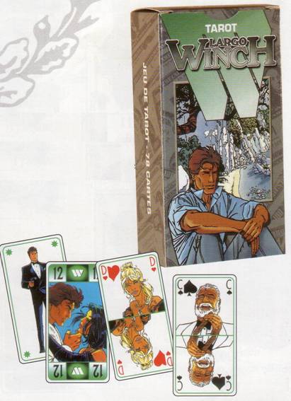 804-0047 COLLECTIBLE PLAYING CARD LARGO WINCH