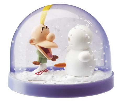 508-0011 SNOW GLOBE TITEUF Demons et Merveilles